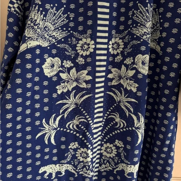 NWT Farm Rio x Anthropologie Printed Cardigan - Picture 6 of 9
